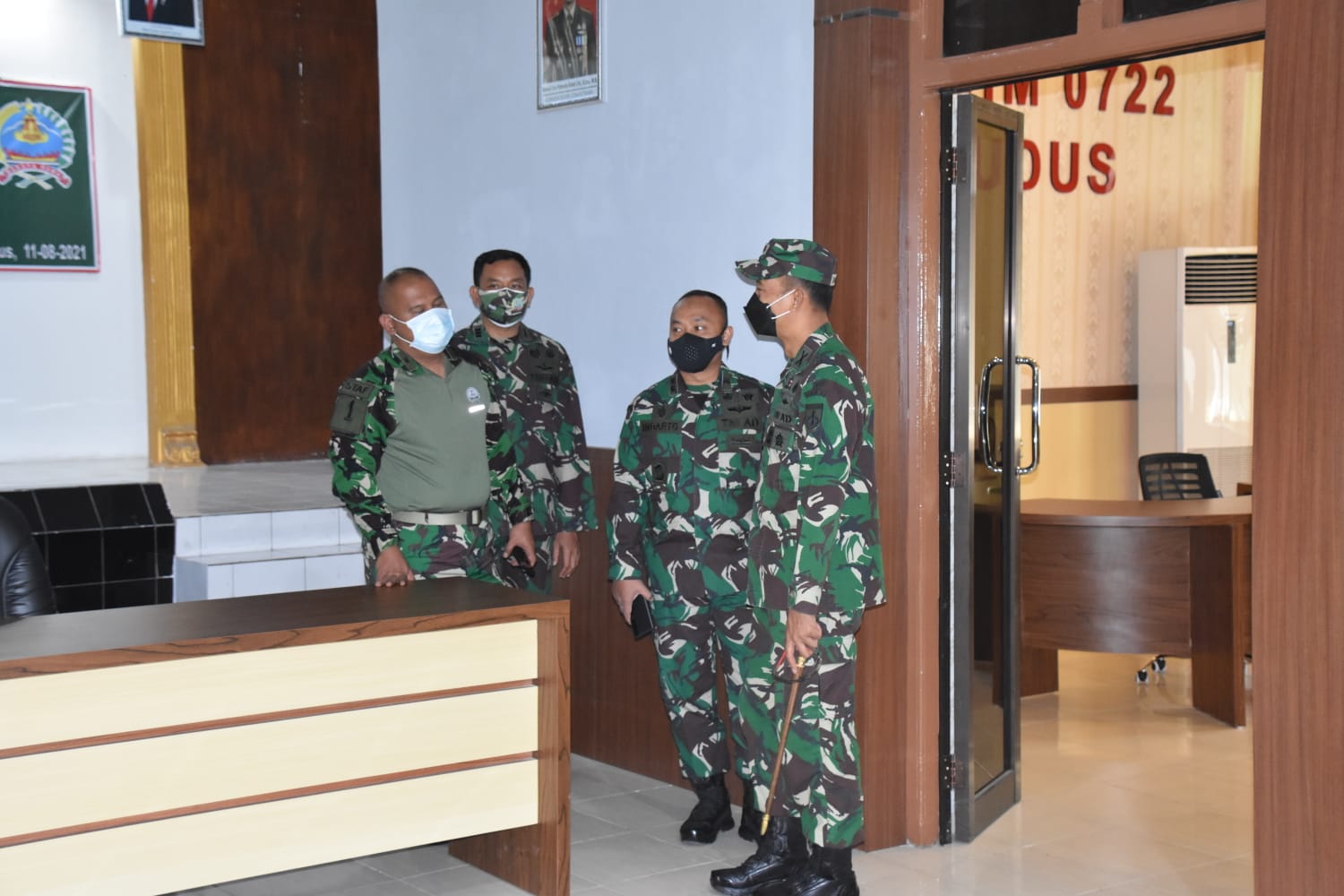 Danrem 073/Makutarama Tinjau Persiapan Kodim 0722/Kudus Dalam Lomba Binter Tahun 2021